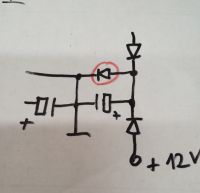 Czy dioda w sterowniku kampera Nordelettronik NR-196 będzie działać poprawnie?