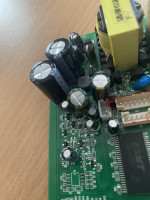 Wieża Blaupunkt MS30BT: brak włączenia, wymiana kabla, przelutowanie kondensatorów, cykanie