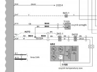 VOLVO XC70 2.5T B (USA) - SWAP automat na manual - ECM - podłączenie
