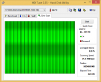Seagate ST1000LM024 HN-M101MBB - tykanie nowego dysku, ocena SMART