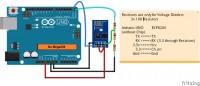 Arduino UNO and ESP8266 wrong connection? 5V voltage at RX0 and TX0