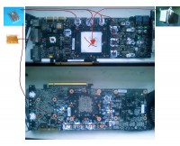 GForce GTX 260 - Jak zamocować chłodzenie CPU i radiatory na pamięci?