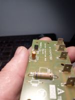 Identyfikacja elementu SCR S7938 na płytce osuszacza powietrza