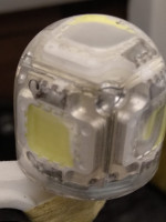 Konstrukcja kompaktowego sterownika do lampy stroboskopowej z diodami COB 5x10W w rurce alu 25mm