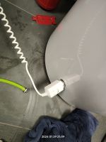 Installation of an electric heater in the Vaillant vih r 150/6 B storage tank