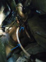 VW T5 2.0 TDI 2010 silnik CAAB - Identyfikacja czujnika za turbosprężarką