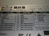 Radio Chiny - Podłączenie audio-video przez chinche do radia samochodowego