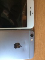 iPhone 6 - Does not catch range, no network at all, scorched chip on the disc