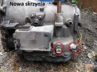 stratus 2.5 v6 - skrzynia a604 inne złącze w nowej skrzyni