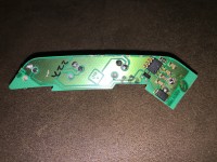 Bmw e92 coupe 2007 - Repair of the rear lamp, removing the plate from the led