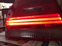 Bmw e92 coupe 2007 - Repair of the rear lamp, removing the plate from the led