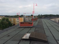 Montaż pierwszej anteny bazowej CB