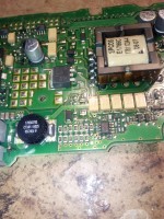 Identyfikacja przepalonego elementu w liczniku Espace IV - kondensator?