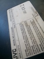 JVC LT-22LKBU with HK-7100-CI-V2.55: LTM220M1-L01 Panel, SPI 25T80 & EPROM 24C32
