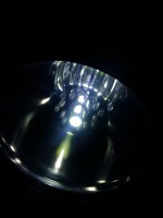 HID torch searchlight with halogen torch