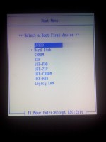 Bios Boot Menu: Boot from Pendrive with Win7 ISO using Rufus on Gigabyte GA-A75M-D2H Motherboard