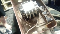 The way of connecting the tsm-1 contactor with the 220 coil to the motor
