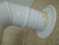 Water in DeDietrich MCR 3 Condensation Furnace Pipe: Drops Appearing During High Hot Water Usage