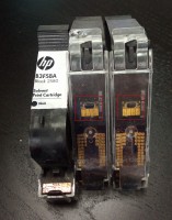 HP Black 2580 B3F58A - Napełnienie kartridży - dodatkowe styki.