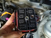 VW Polo IV OKULAR - Opis kostek przy ścianie grodziowej