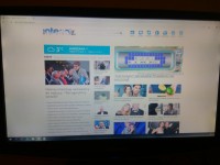 samsung 2233sn - Prześwietlenie obrazu na czarnym tle