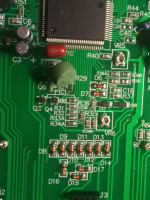 CEM DT-5302 - Schemat miernika cyfrowego, brakujące elementy U4 i R101