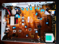 Uniden Pro 520 XL - Naprawa odbioru, wymiana filtra 50HT, szumy