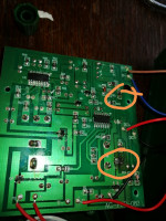 Odstraszacz Repeller AG003 nie działa - wypalone miejsca na płytce AG-PCB-083