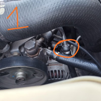 Citroen c5 2005r 1/6 HDi - Nieszczelność przewodu ciśnieniowego, hydraulicznego