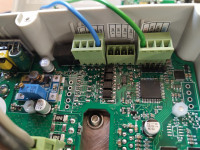 Falownik EM-FAL - niesprawny przycisk STOP po upadku, jak zlokalizować usterkę?