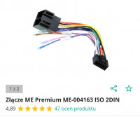 Peugeot 407 2005 - Instalacja 2 dinowego radia z Androidem i sterowaniem z kierownicy