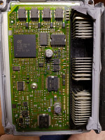 Lokalizacja tranzystorów kontrolerów cewki zapłonowej w Sterowniku Magnet Marelli Iaw 6lp1.12