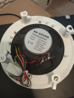 Podłączenie 6 głośników sufitowych z dodatkowymi przewodami do wzmacniacza - schemat i informacje