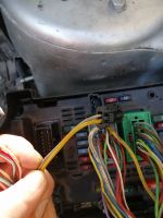 Peugeot 206 2006r 1.4 hdi Spalone ECU/ brak napiecia świateł mijania/nie odpala