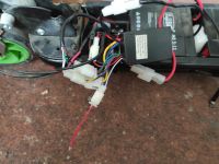 Kawasaki KX-FS5,5 - gdzie podłączyć czerwony przewód w sterowniku?