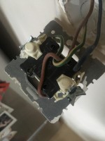 How to connect the Koogeek Dimmer Switch to an installation with L, N, PE?