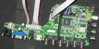 Akai LEA-22V07P | Main Board CV59L-G | TSUMV59XE CPU | W25Q32 SPI Flash | AUO_M215HTN01.1 Panel