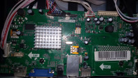 Fitco FLED-19S95A T.MSD306.57A: Mainboard, GD25Q32 & LC185EXN (SD)(A1) Panel Issues