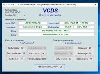VW Tiguan I FL 2016 - Kod dostępu do sterownika 5K0937086AB