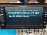 Nawi Suzuki QY-5002 - nie startuje, tylko komunikat