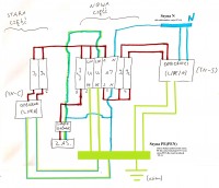 Sprawdzenie schematu zmodernizowowanej instalacji elektrycznej