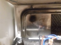 Zanussi ID6345 X - Zwarcie w przełączniku kołyskowym