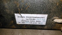 Zespół prostownikowy PAZ 24/10 - szukam dokumentacji albo schemat.