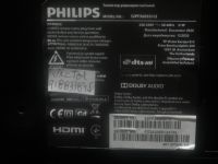 Philips TV Model 32PFS6855/12: 3-Minute Operation and Restart, Mainboard 715GA682-C0C-002-004Y