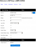 Configuring DOMOTICZ, ESP8266, ESPEASY: Setup, IPs, Ports, Logins, and IDX in IoT Project
