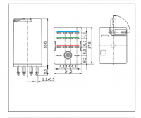 Jakie elementy użyć jako zaporę prądową w panelu sterowania ogrzewaniem?