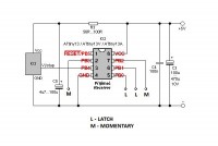 Attiny13A - zmiana pliku ASM dla 2 kanałów momentary i 2 kanałów latch