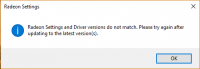 Radeon r7 370 (Radeon Settings and Driver do not match)
