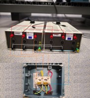 Schemat podłączenia obciążenia do silnika 3-fazowego
