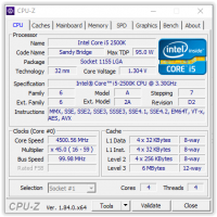 Jakie napięcie jest bezpieczne dla i5 2500k OC 4.5 GHz?